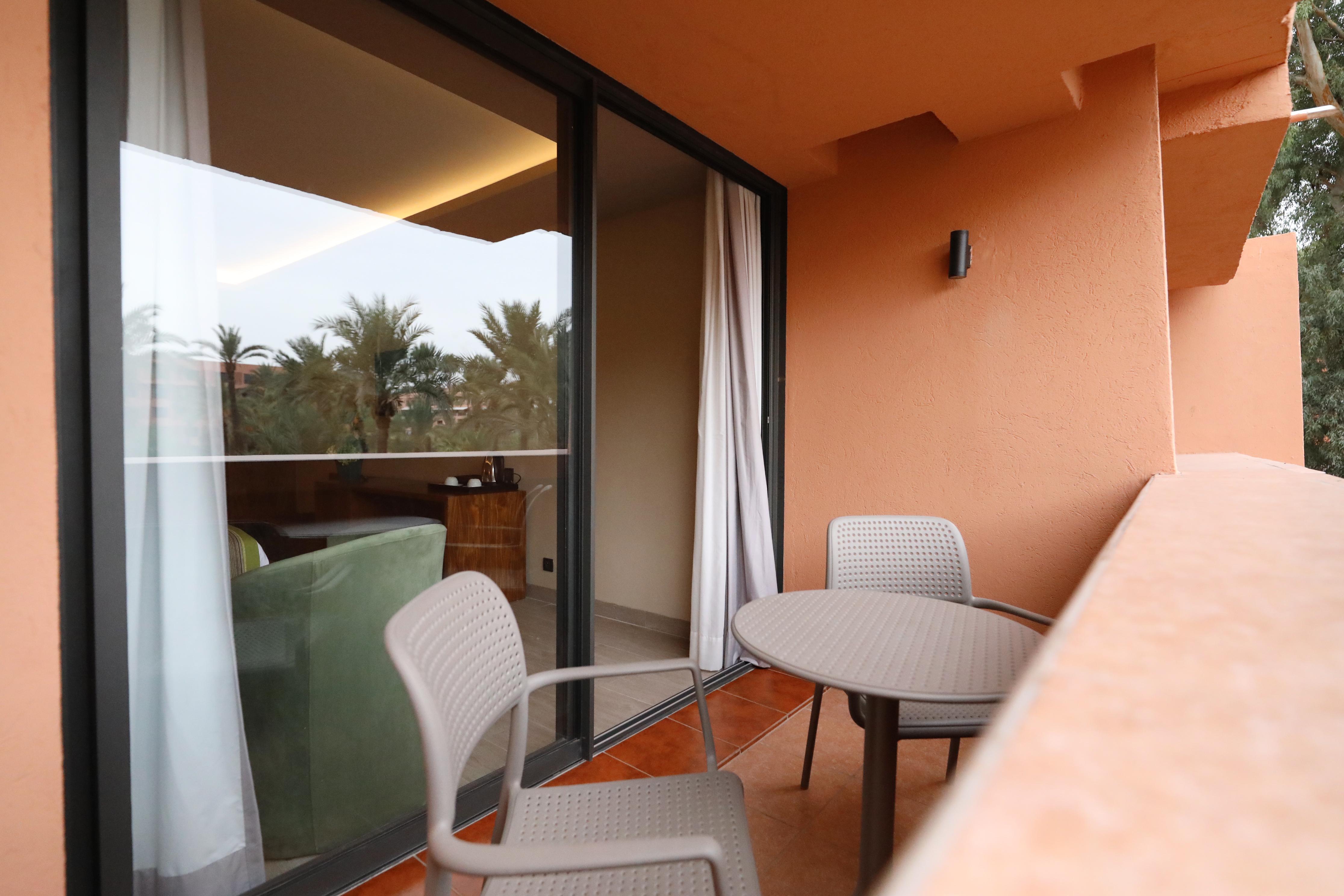 Kenzi Farah Marraquexe Exterior foto A balcony at the hotel
