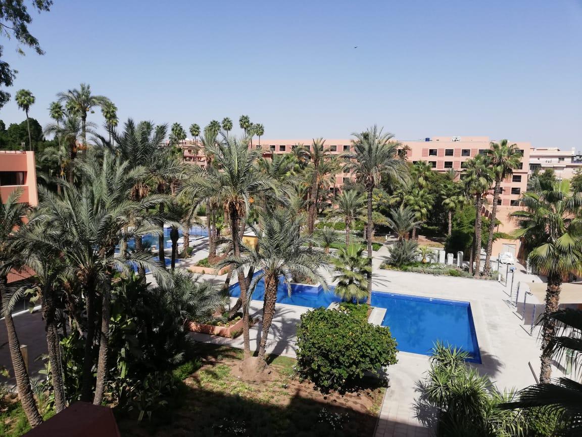 Kenzi Farah Marraquexe Exterior foto A view of the hotel