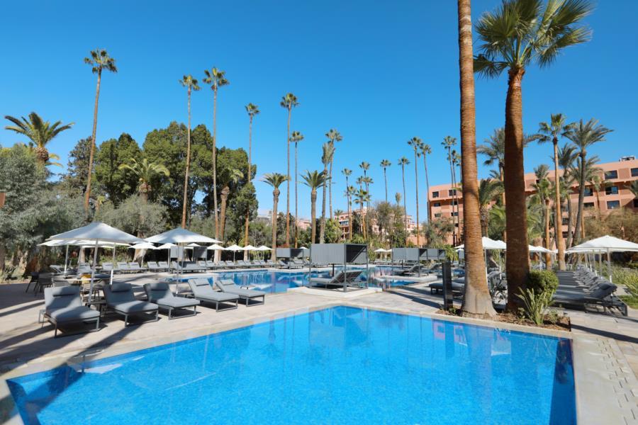 Kenzi Farah Marraquexe Exterior foto The pool at the Royal Palm Hotel